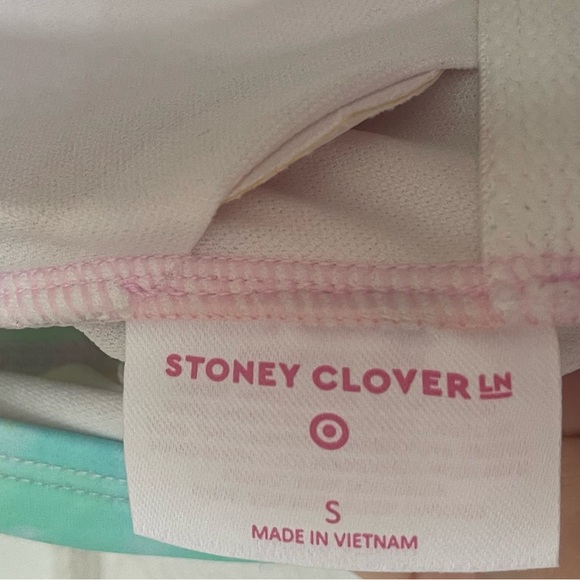 BNWT! STONEY CLOVER LN X TARGET, PASTEL, TIE DYE, CHEEKY, HIGH - LEG, ONE PIECE - Picture 8 of 16